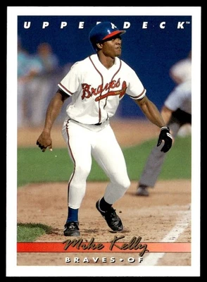 1993 Upper Deck Mike Kelly Atlanta Braves #756 - Image 1 of 2