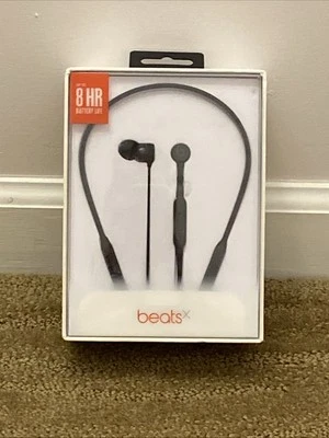 Beats by Dr. Dre BeatsX Wireless Bluetooth In Ear Headphones - Black-New/Sealed! - Image 1 of 4