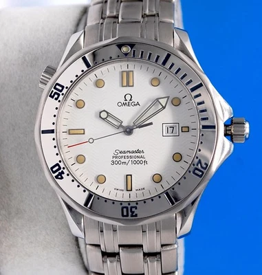 Mens Omega Seamaster SS 300M Professional watch - White Dial - 41MM - 2542.20 - Image 1 of 4