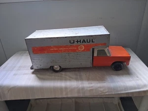 Vintage 1970's Ford U-Haul Maxi Mover Truck Pressed Steel - Picture 1 of 24