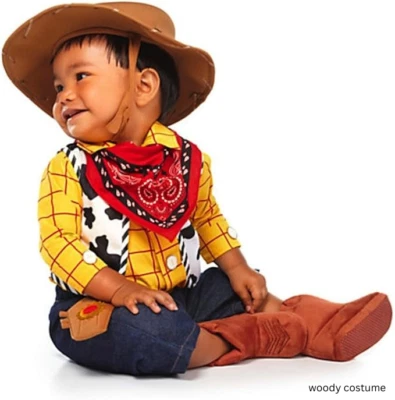 Disney Store Deluxe Toy Story Woody Halloween Costume Size 3-6 Months Incomplete - Image 1 of 2