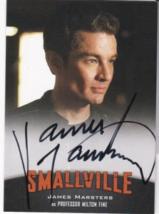 Smallville Seasons 7-10 A13 James Marsters Professor Milton Fine Autograph Card - Picture 1 of 1