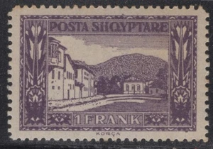 1923 ALBANIA SHQIPENIA S#152   MLH OG - Picture 1 of 2