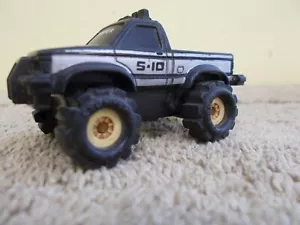 Vintage 1980 Schaper Stomper Blac Chevy 4 x 4 S-10 LKW ~ McDonalds ~ ohne Motor ~ - Bild 1 von 15