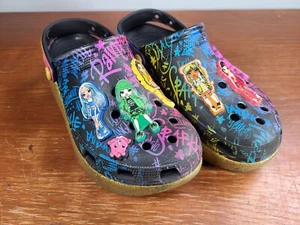 Crocs Rainbow High Cutie Crush Youth Multi-Color Glitter Clog Platform Size J6 - Picture 1 of 10