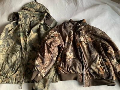 Browning Hunting Jacket XL , 2 In 1, Extreme Wet Weather Gortex Mossy Oak Break - Image 1 of 4