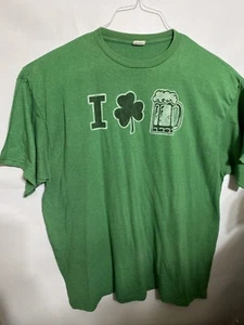 Camisa de manga corta Green Irish Saint Patricks Day, I Shamrock Beer - Imagen 1 de 4