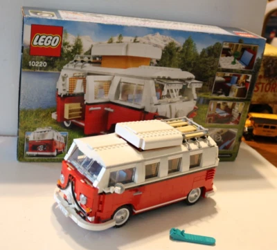 Lego 10220 Volkswagen T1 Camper Van VW Bus año lanzado 2011 con caja original Foto 1 de 4