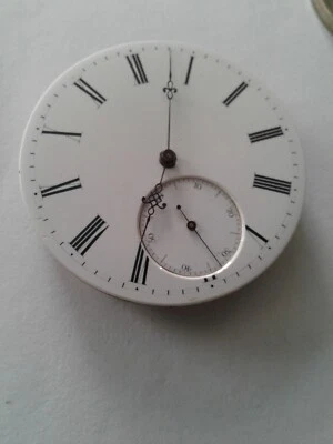 Reloj Bolsillo Antiguo Suizo 43 mm HI GRADE Sin Firmar Movimiento FUNCIONANDO Foto 1 de 4