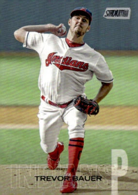 2018 Stadium Club #124 Trevor Bauer Cleveland Indians - Image 1 of 2