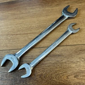 Proto 500 Professional SAE 5/8" x 9/16" & 7/8" x 13/16" Open End Wrench USA - Picture 1 of 7