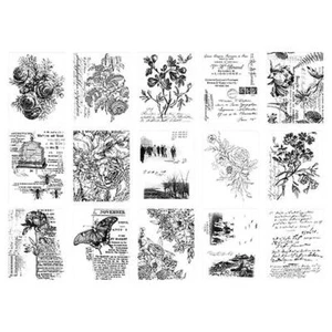 Tim Holtz Idea-ology - Papel Collage Serendipia 30 piezas TH94365 - Imagen 1 de 2