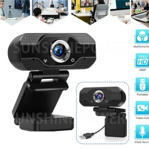 1080P Full HD USB Webcam For PC Desktop Laptop Web Camera with Microphone FHD - Bild 1 von 20