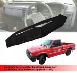 (RHD) Interior Dashboard Mat Cover For Mazda B Series B2200 Pickup 1987-1993 - Bild 1 von 5