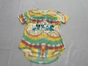 Space Jam Tie Dye Let's Jam T Shirt Looney Tunes Kids girls unisex Small 3/5 351 - Picture 1 of 7