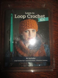 NIP Leisure Arts LEARN TO LOOP CROCHET KIT - Picture 1 of 2
