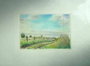 ::FRANZ EHMKE *1928 -2018 DDR MALER ° "BEI BLANKENFELDE" 9.6.1999  - Bild 1 von 4