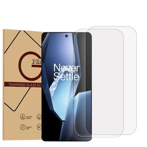 2 Packs 9H HD Tempered Glass Screen Protector for Oneplus 13 13R - Picture 1 of 14