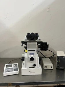 Nikon TE2000-E Inverted Fluorescence Microscope T-HUBC TE2-PS100W T-FL  T-RCP - Picture 1 of 24