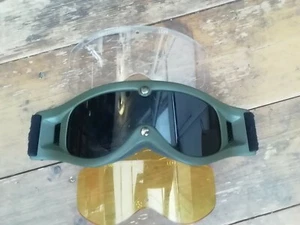 Niederländische Armee / BOLLE-BRILLE - oliv/3 Gläser - Klasse 2 - Originalausgabe - Nr. 12 - Bild 1 von 12