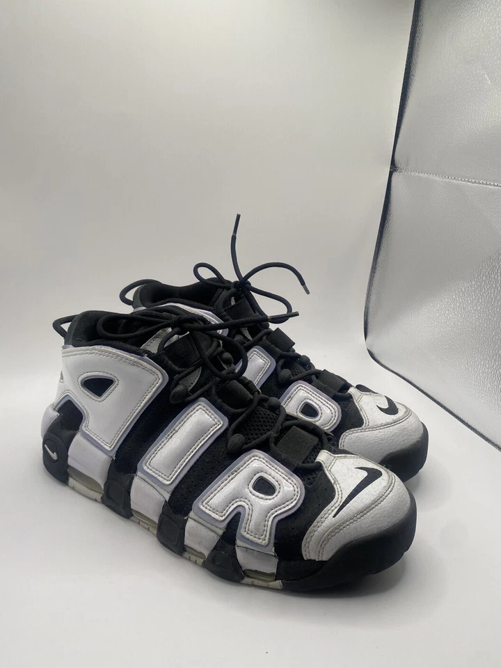 Nike Air more Uptempo Cobalt Bliss Size 9.5 No Box Check Pics For Condition  - Image 1 of 4