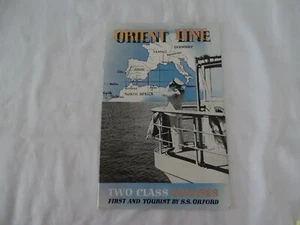 4153 - Opusculo Orient Line Dos Clases Cruceros - Imagen 1 de 7