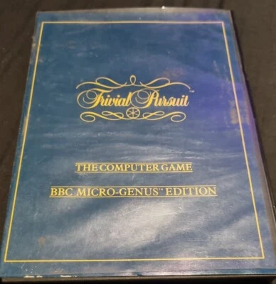 Trivial Pursuit The Computer Game - Genus Edition - BBC B Micro Disk - 1983 Rare - Image 1 of 3