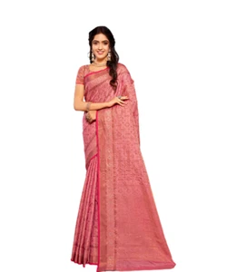 Gorgeous Banarasi Silk Saree For Women - Picture 1 of 3
