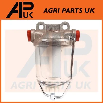APUK Glass Fuel Sediment Residue Filter Bowl Assembly for Fordson Super Major Tractor