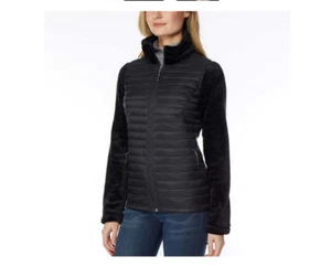 32 Degrees Women's Mixed Media Plush Jacket Ultra Light Down (Black, XS) NWT - Picture 1 of 1