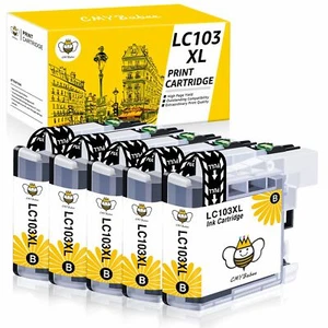Cartucho de tinta 5Pk LC103XL LC-103XL para Brother DCP-J4110DW MFC-J470dw MFC-J870dw - Imagen 1 de 6