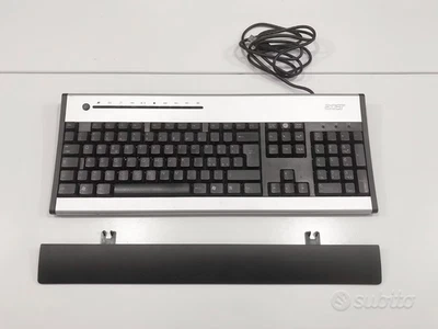 Tastiera Acer KU-0355 con cavo USB tasti multimediali poggia polsi QWERTY - Immagine 1 di 3