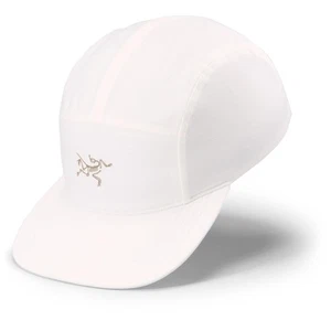 Sombrero Arc'teryx Calidum 5 Paneles - NUEVO CON ETIQUETAS - Gorra Blanca Seda Ártica - Imagen 1 de 3