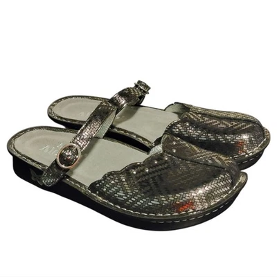 Zuecos Alegria Toscana Mary Jane Talla 7.5-8 EE. UU. UE 38 Foto 1 de 4
