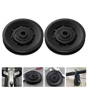 2 Piezas Funda Polea Fitness Gimnasio Equipo Accesorios Rueda para Máquina de Cable - Imagen 1 de 12