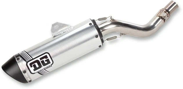 DG Performance V2 Slip-On Muffler 071-2440 for Honda XR400R/XR250R 1996-2004 - Image 1 of 1