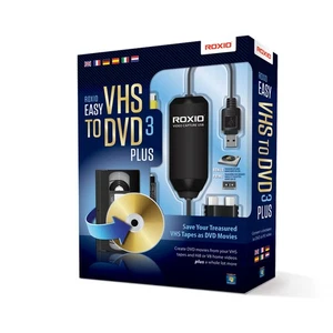 Corel Roxio Easy VHS vers DVD 3 Plus périphérique de capture vidéo USB 2.0 - Photo 1/1