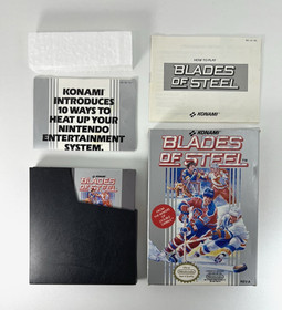 Blades Of Steel for Nintendo NES Complete in Box Cleaned and Play Tested Konami