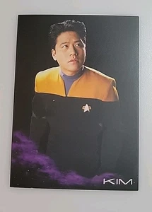 STAR TREK VOYAGER HEROES & VILLIANS - TARJETA GALERÍA NEGRA - BB5 Kim - Imagen 1 de 2