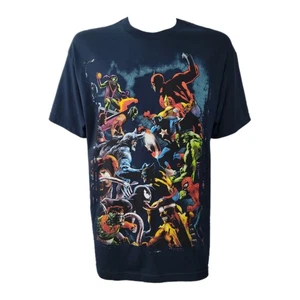 Marvel x Mad Engine Zombie Graphic Tee Blue XL 2007 NWT - Picture 1 of 4