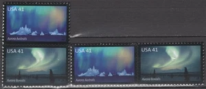 SC# 4203-04 - 41¢ - 2007 Polar Lights - Mint Never Hinged - Se-Tenant Set of 2 - Picture 1 of 1