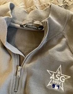 MLB Baseball 2022 All Star Game Los Angeles Women's MEDIUM Gray Sweatshirt - Picture 1 of 3