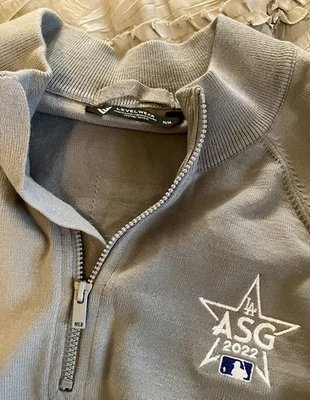 MLB Béisbol 2022 Juego de Estrellas Los Ángeles Mujer MEDIANO Gris Sudadera Foto 1 de 3