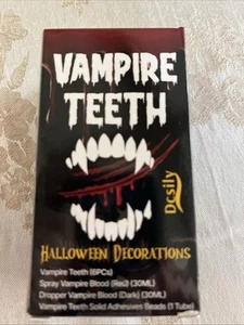 Dcsily Vampire Teeth Halloween Decorations - Picture 1 of 5