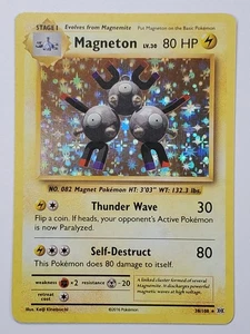 Magneton 38/108 Holo Rare XY Evolutions LP English Pokemon Card - Picture 1 of 2