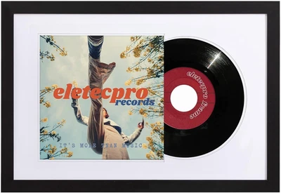Eletecpro Record Frame 16X24 polegadas com 2 tapetes dupla face (preto e branco), Ju - Imagem 1 de 4