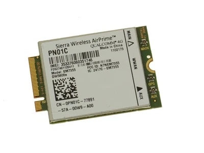 Tarjeta Dell OEM inalámbrica 5808E DW5808E M.2 banda ancha móvil 4G LTE WWAN PN01C Foto 1 de 2
