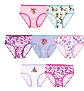 Girls Paw Patrol Girls SZ 4, 7 Pack of Briefs 100% Cotton NEW - Picture 1 of 8