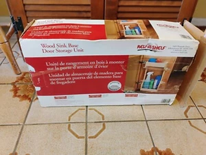 Rev-A-SHELF wood sink base door storage unit organizer NEW OPEN BOX 4ss-15-5 - Picture 1 of 2