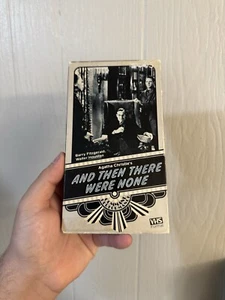 Agatha Christie’s And Then There Were None VHS TAPE VCI FIRST RELEASE VERY RARE - Bild 1 von 6